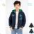 Long sleeve hooded zip jacket for boys (134-164) KUGO FB0323