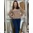 Women's stretch pants (S/M/L ONE SIZE) ITALIAN FASHION IMWKK25022
