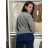 Women's stretch pants (S/M/L ONE SIZE) ITALIAN FASHION IMWKK25022
