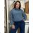 Women's stretch pants (S/M/L ONE SIZE) ITALIAN FASHION IMWKK25022