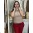 Women's long sleeve furry sweater (S/M/L ONE SIZE) ITALIAN FASHION IMWCH25116 S / M / L black