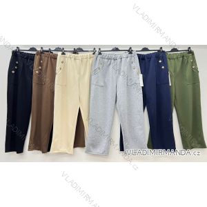 Elegant trousers with belt for women (S/M/L ONE SIZE) ITALIAN FASHION IM425057
