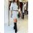Elegant trousers with belt for women (S/M/L ONE SIZE) ITALIAN FASHION IM425057