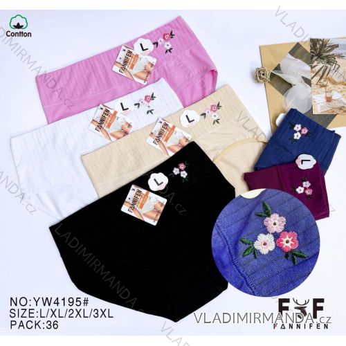 Women's high-waisted cotton panties (M-2XL) PESAIL PES25CZ8027