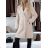 Women's long-sleeved fur winter coat (S/M/L ONE SIZE) ITALIAN FASHION IMD25236