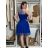 Women's elegant party long sleeve dress (S/M ONE SIZE) ITALIAN FASHION IM322282