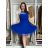 Women's elegant party long sleeve dress (S/M ONE SIZE) ITALIAN FASHION IM322282