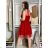 Women's elegant party long sleeve dress (S/M ONE SIZE) ITALIAN FASHION IM322282