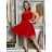 Women's elegant party long sleeve dress (S/M ONE SIZE) ITALIAN FASHION IM322282