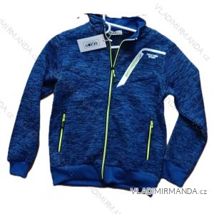 Fleece sweatshirt with zipper for boys (134-164) SEZON SEZ25134-164/A