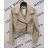 Women's short leatherette long sleeve jacket (S/M/L ONE SIZE) ITALIAN FASHION IMPLI2416063