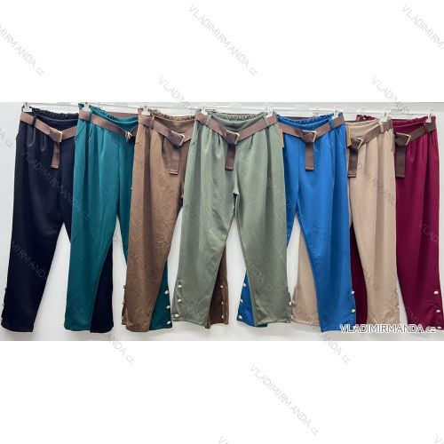 Women's Summer Long Harem Pants (42/44/46 ONE SIZE) ITALIAN FASHION IM424361