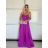 Women's long summer dress with straps (S/M ONE SIZE) ITALIAN FASHION IMPBB24B23868 -   beige -   S / M / L