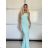 Women's Summer Elegant Sleeveless Long Dress (S/M ONE SIZE) ITALIAN FASHION IMPBB232L9618