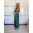 Women's Long Elegant Party Sleeveless Dress (S/M/L/XL ONE SIZE) ITALIAN FASHION IMPBB23A11791/DU -   emerald green -   L / XL
