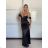 Women's long trousers (S/M/L ONE SIZE) ITALIAN FASHION IMPBB23B531 -   black -   S / M / L