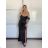 Women's long trousers (S/M/L ONE SIZE) ITALIAN FASHION IMPBB23B531 -   black -   S / M / L