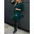 Women's oversized stretch sweatpants (50/52 ONE SIZE) ITALIAN FASHION IM425016