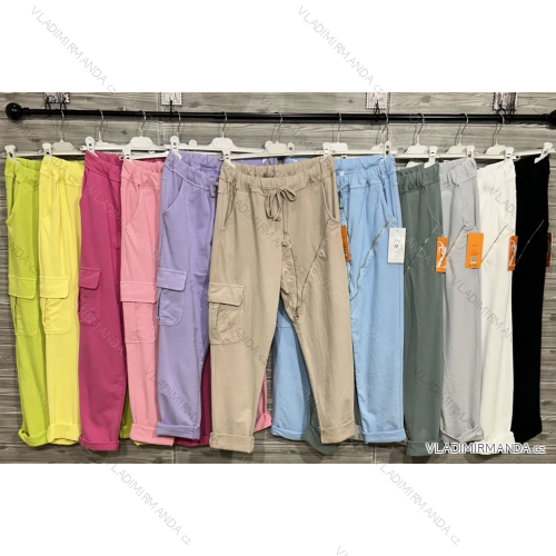 Women's Long Sleeve Knitted Sweater (S/M ONE SIZE) ITALIAN FASHION IMWDT23005