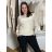 Women's Warm Long Sleeve Sweater (S/M/L ONE SIZE) ITALIAN FASHION IMPLI247007