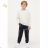 Long softshell warm trousers for boys (134-164) KUGO HK5066