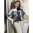 Women's casual summer short sleeve dress VIOLA (S/M/L ONE SIZE) ITALIAN FASHION IMSM25022 M/L/XL white