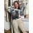 Women's casual summer short sleeve dress VIOLA (S/M/L ONE SIZE) ITALIAN FASHION IMSM25022 M/L/XL white