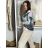 Women's casual summer short sleeve dress VIOLA (S/M/L ONE SIZE) ITALIAN FASHION IMSM25022 M/L/XL white