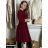 Women's Long Sleeve Leather Jacket (S-XL) ITALIAN FASHION IMM23MS228058 S/M black