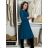 Women's Long Sleeve Leather Jacket (S-XL) ITALIAN FASHION IMM23MS228058 S/M black