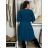 Women's Long Sleeve Leather Jacket (S-XL) ITALIAN FASHION IMM23MS228058 S/M black