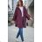 Women's 3/4 long sleeve shirt dress (XS/S/M ONE SIZE) ITALIAN FASHION IMD25030