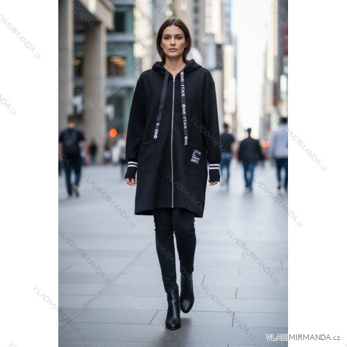 Women's 3/4 long sleeve shirt dress (XS/S/M ONE SIZE) ITALIAN FASHION IMD25030