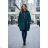 Women's 3/4 long sleeve shirt dress (XS/S/M ONE SIZE) ITALIAN FASHION IMD25030