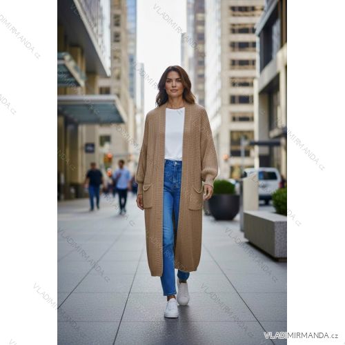 Women's 3/4 long sleeve shirt dress (XS/S/M ONE SIZE) ITALIAN FASHION IMD25030