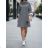 Women's 3/4 long sleeve shirt dress (XS/S/M ONE SIZE) ITALIAN FASHION IMD25030