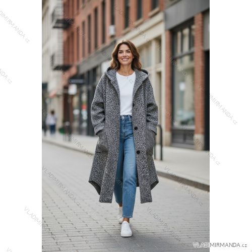 Women's 3/4 long sleeve shirt dress (XS/S/M ONE SIZE) ITALIAN FASHION IMD25030