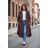 Women's 3/4 long sleeve shirt dress (XS/S/M ONE SIZE) ITALIAN FASHION IMD25030
