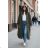 Women's 3/4 long sleeve shirt dress (XS/S/M ONE SIZE) ITALIAN FASHION IMD25030