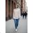 Women's 3/4 long sleeve shirt dress (XS/S/M ONE SIZE) ITALIAN FASHION IMD25030