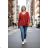 Women's 3/4 long sleeve shirt dress (XS/S/M ONE SIZE) ITALIAN FASHION IMD25030