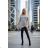 Women's 3/4 long sleeve shirt dress (XS/S/M ONE SIZE) ITALIAN FASHION IMD25030