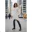 Women's 3/4 long sleeve shirt dress (XS/S/M ONE SIZE) ITALIAN FASHION IMD25030