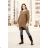 Women's 3/4 long sleeve shirt dress (XS/S/M ONE SIZE) ITALIAN FASHION IMD25030