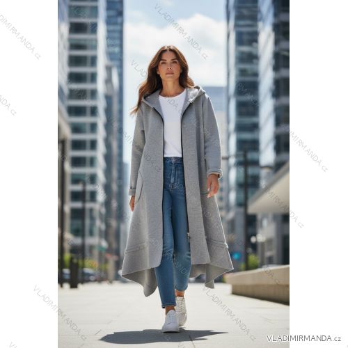Women's 3/4 long sleeve shirt dress (XS/S/M ONE SIZE) ITALIAN FASHION IMD25030