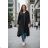 Women's 3/4 long sleeve shirt dress (XS/S/M ONE SIZE) ITALIAN FASHION IMD25030