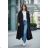 Women's 3/4 long sleeve shirt dress (XS/S/M ONE SIZE) ITALIAN FASHION IMD25030