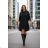 Women's 3/4 long sleeve shirt dress (XS/S/M ONE SIZE) ITALIAN FASHION IMD25030