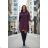 Women's 3/4 long sleeve shirt dress (XS/S/M ONE SIZE) ITALIAN FASHION IMD25030
