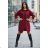 Women's 3/4 long sleeve shirt dress (XS/S/M ONE SIZE) ITALIAN FASHION IMD25030